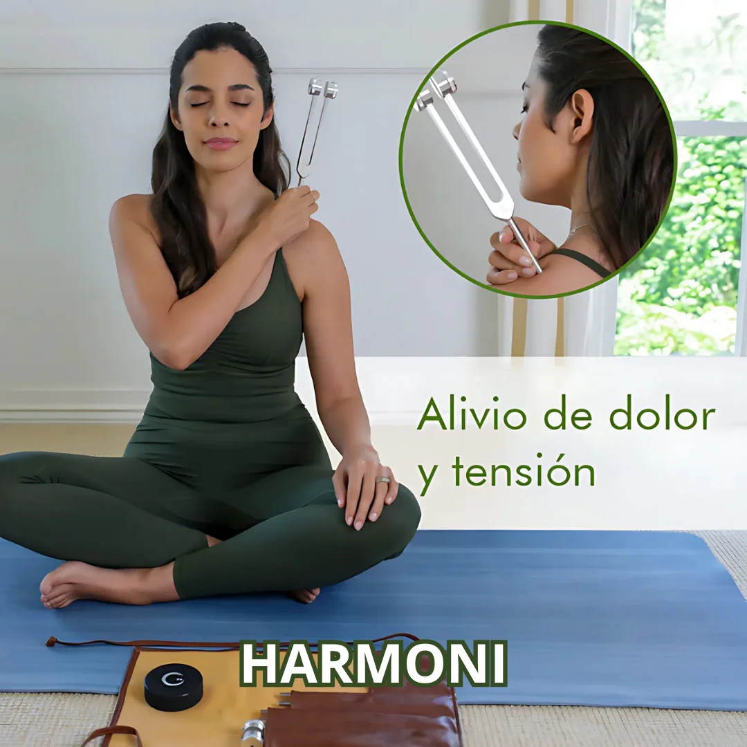¡ÚNICO EN GUATEMALA! KIT DIAPASON TERAPEUTICO HARMONI