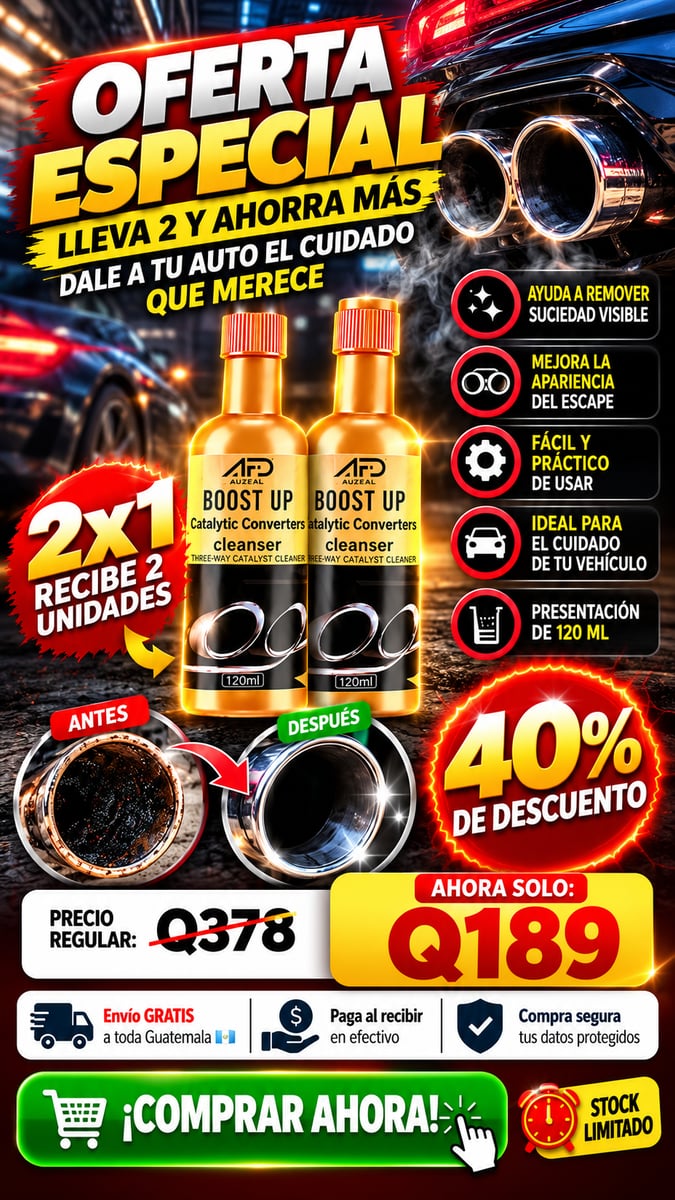 Limpiador de Catalizador | Elimina los residuos de tu motor
