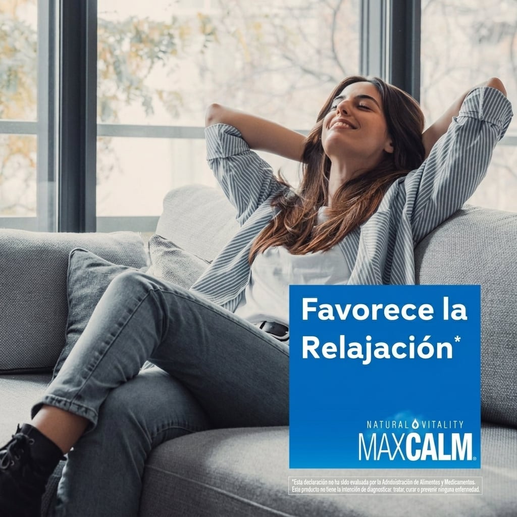 MAXCALM Frambuesa-Limón, (300 g de tranquilidad)