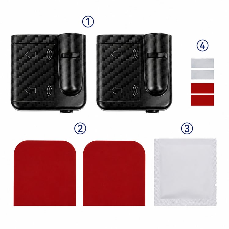 LuxDoor™ setx 2 proyector luz led carro