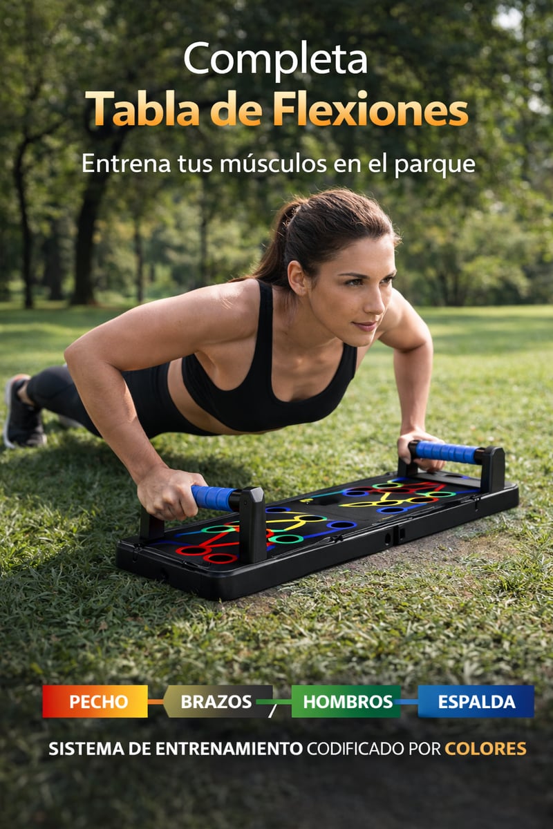 Tabla Push Up Para Flexiones 💪 + ENVIO GRATIS 🎁