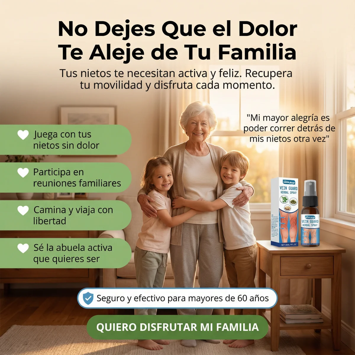 Spray Milagroso Para Venas Varicosas🦵✨