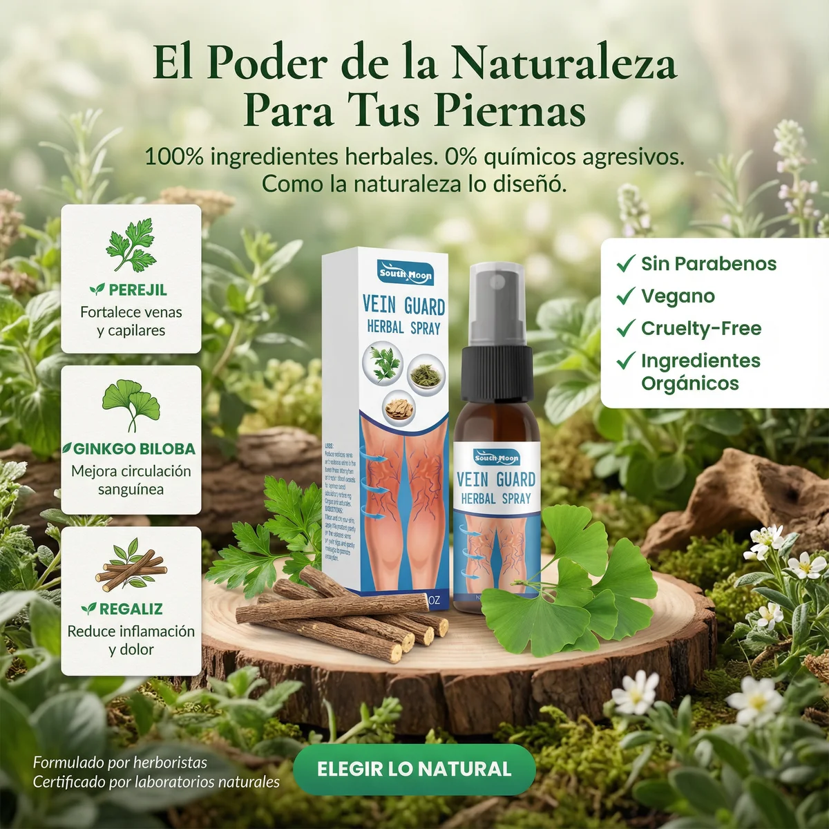 Spray Milagroso Para Venas Varicosas🦵✨