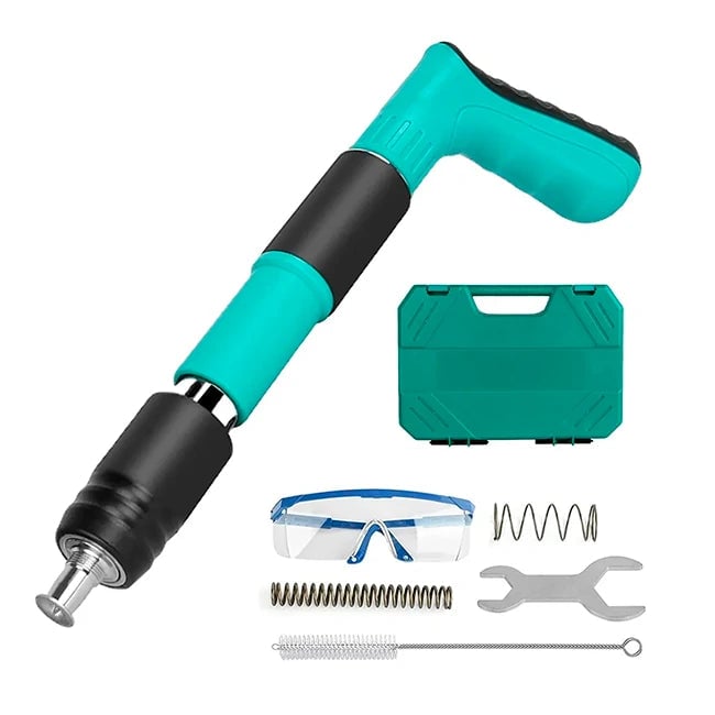 ULTIMAS UNIDADES - KIT PISTOLA DE CLAVOS FULMINANTE + ENVÍO GRATIS