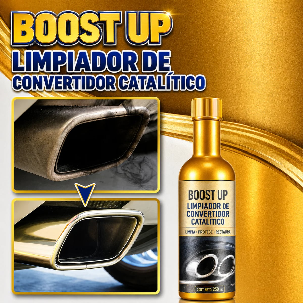 Limpia Catalizador Turbo + ENVIO GRATIS
