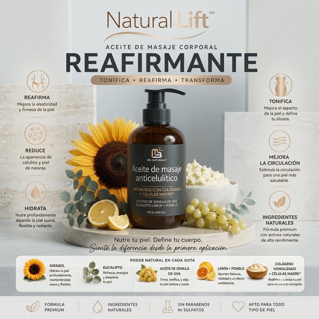 Aceite Reafirmante Natural Lift