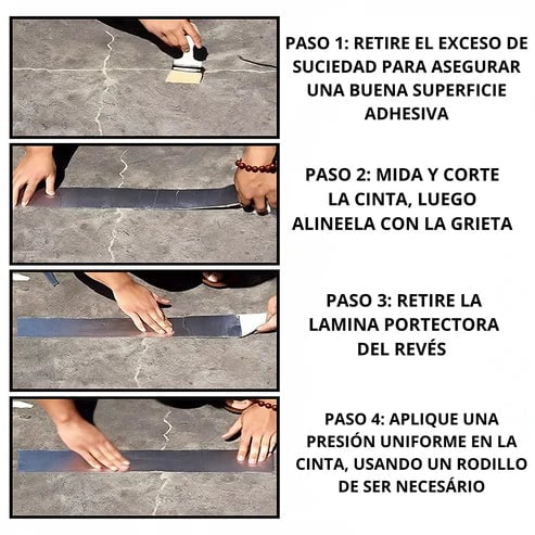 CINTA IMPERMEABLE DE SELLADO ULTRARRESISTENTE A PRUEBA DE AGUA - FLEX FORTE™