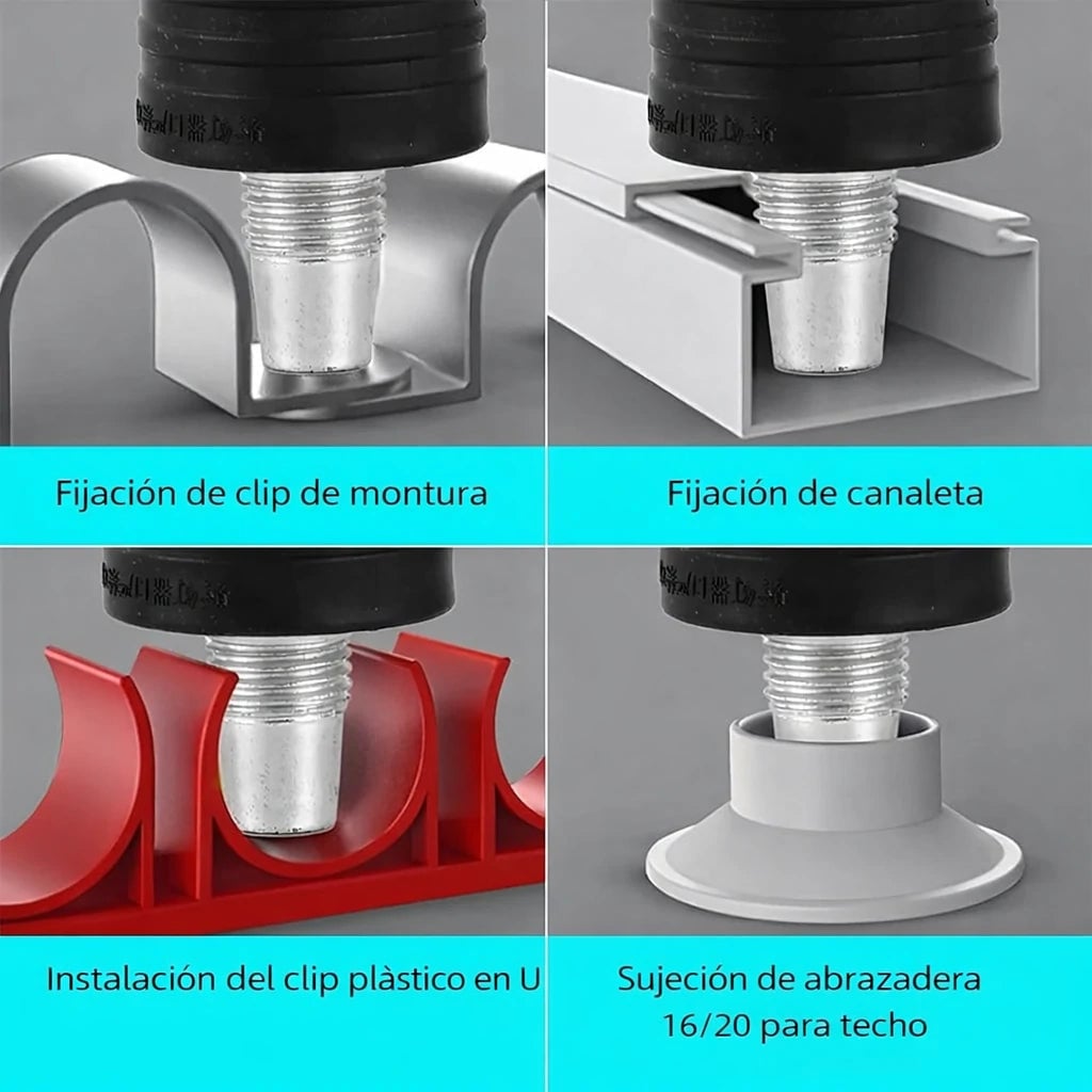 ULTIMAS UNIDADES - KIT PISTOLA DE CLAVOS FULMINANTE + ENVÍO GRATIS
