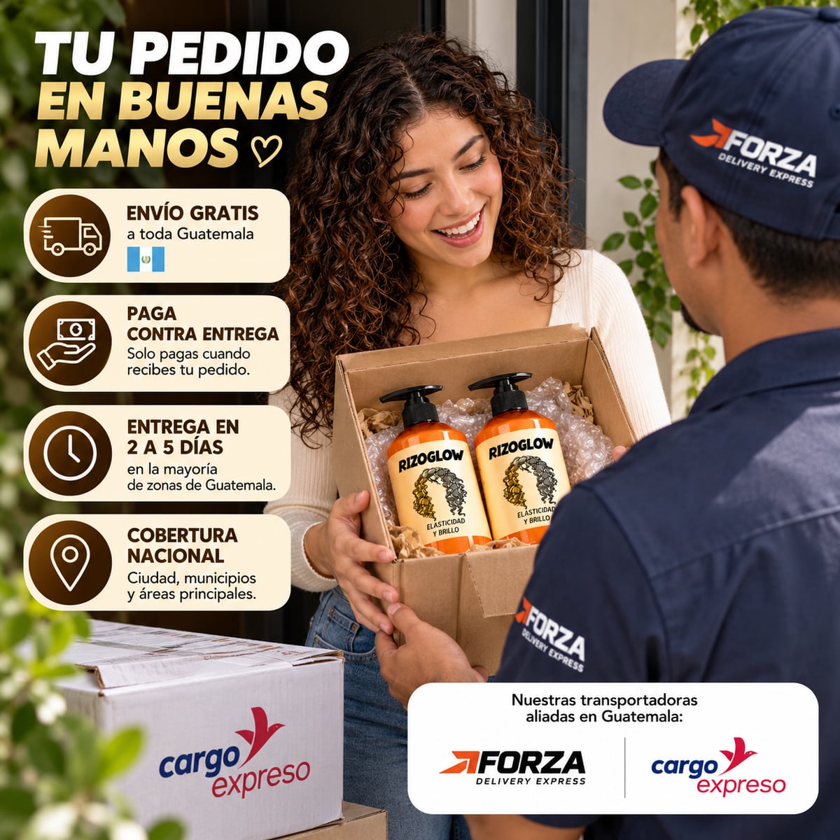 RizoGlow™ - Recupera la definición de tus rizos sin pasar horas arreglándolos + Regalo 🎁 + Envío gratis