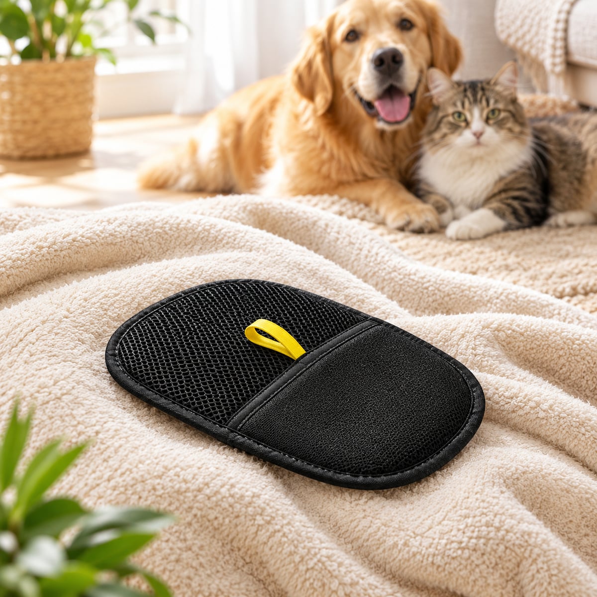 Guante Electroestático Quita Pelos Y Pelusas 🐶🐱