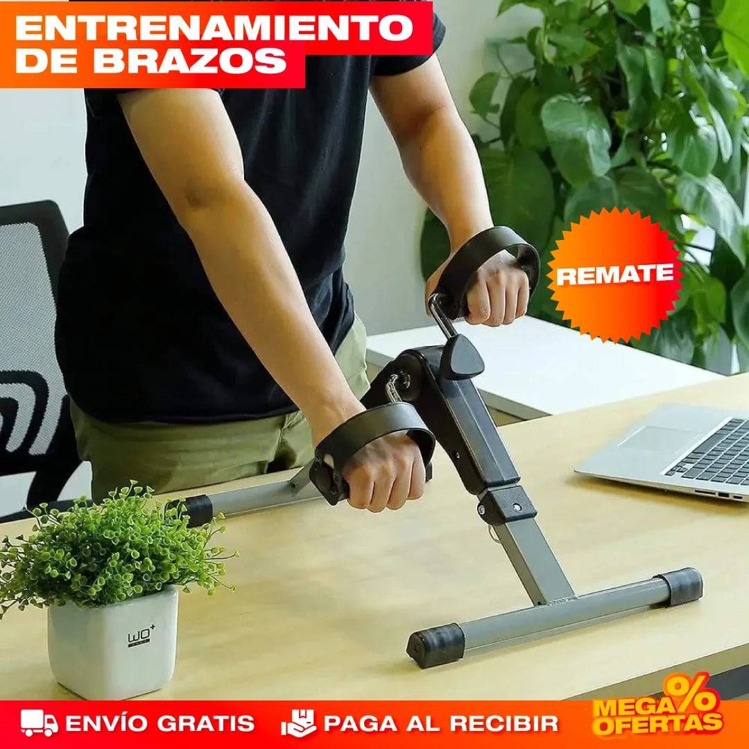 Mini Bicicleta Estática Plegable – Ejercítate Viendo TV y Guárdala Bajo la Cama