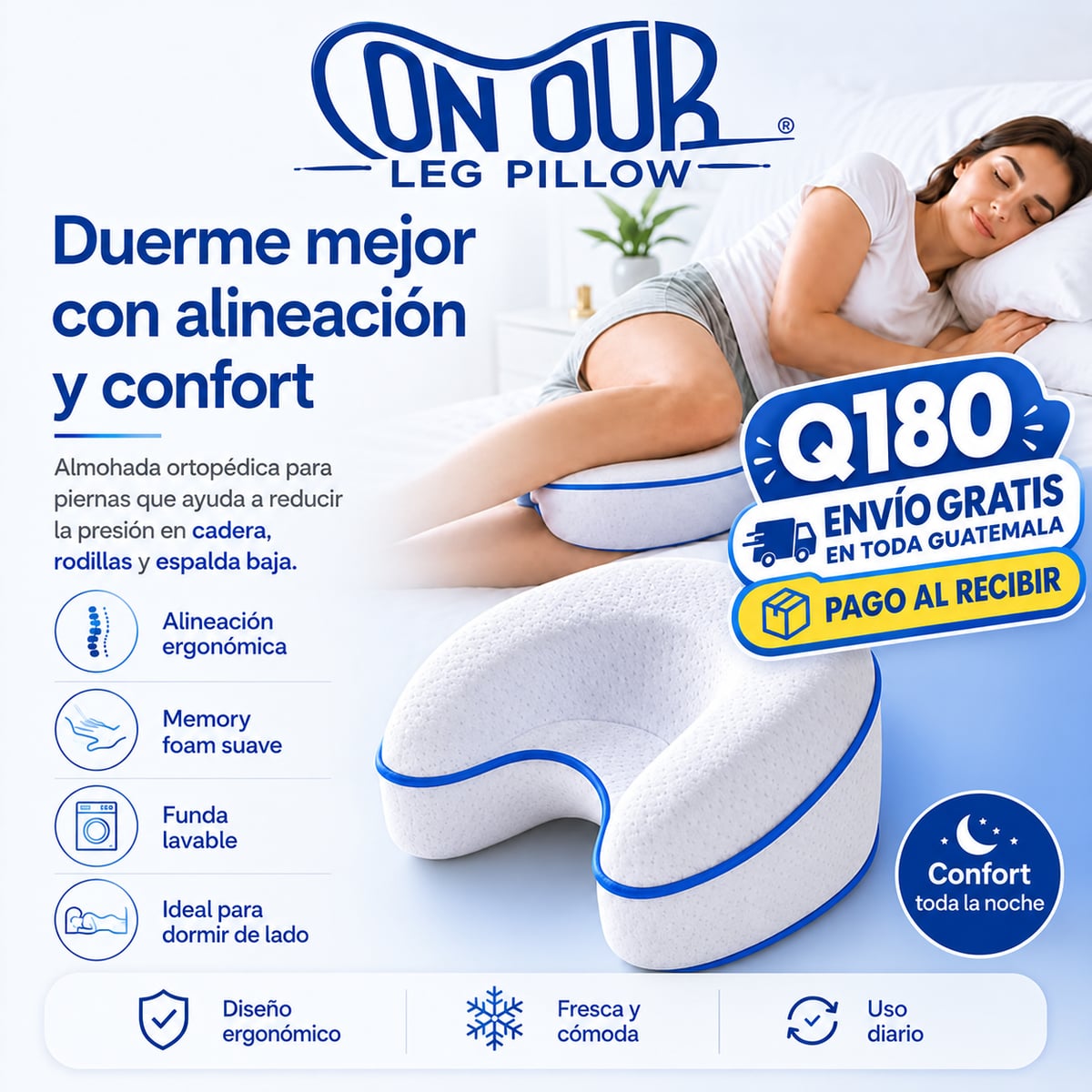 Almohada de alineación Dormiva®
