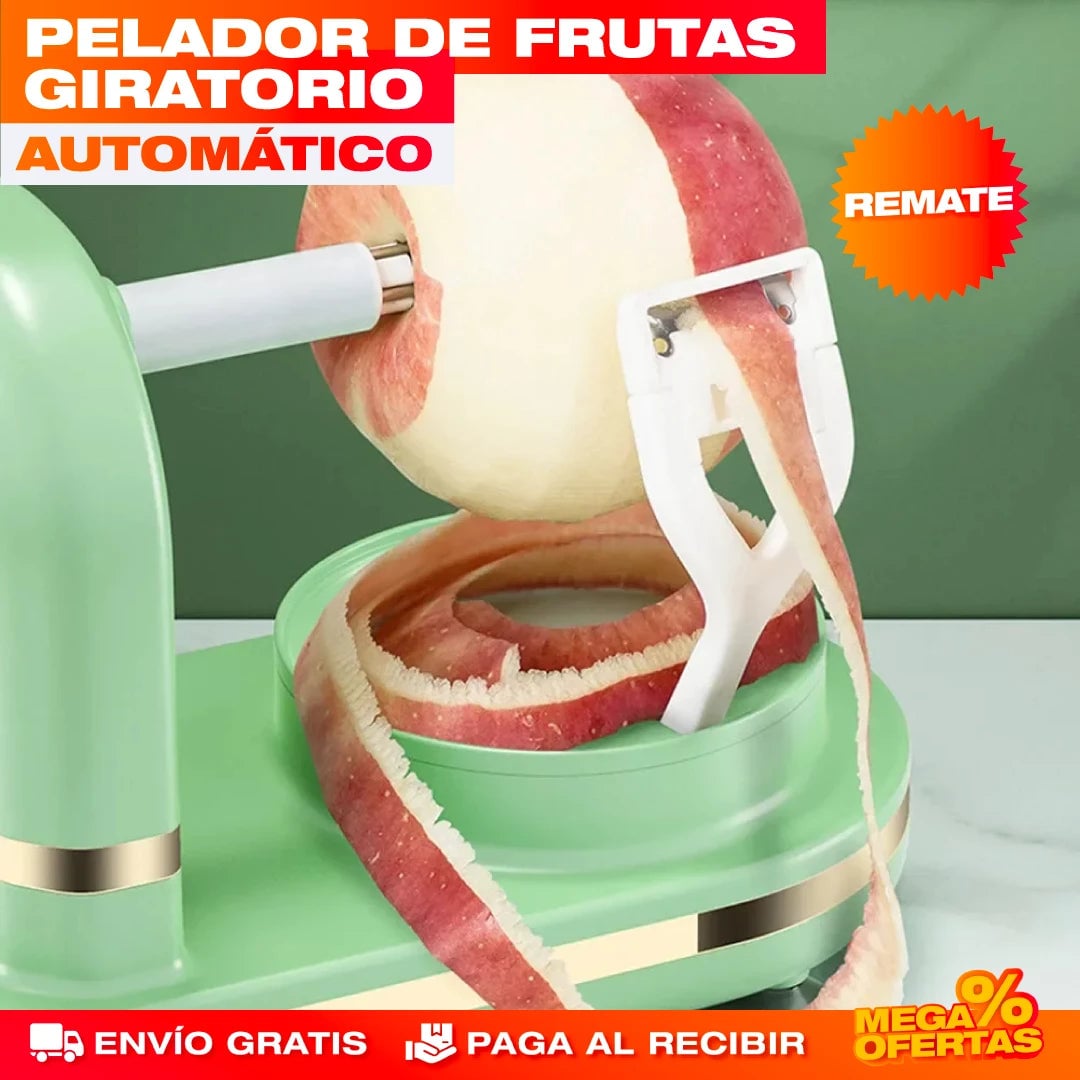 PELADOR DE FRUTAS GIRATORIO 360° LUXURY