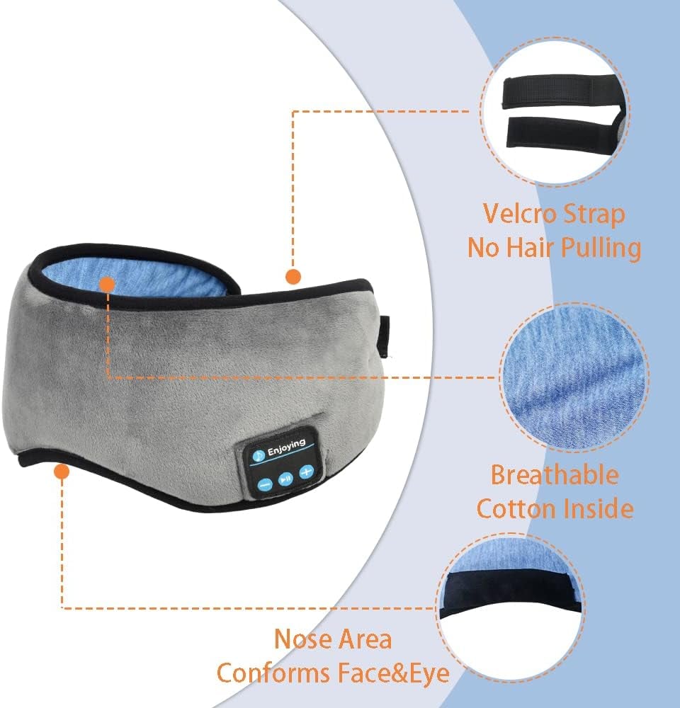 Máscara SleepPro con Auriculares + ENVIO GRATIS