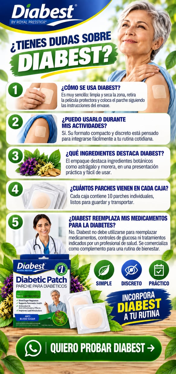 Parches para Diabeticos / Elimina Diabetes