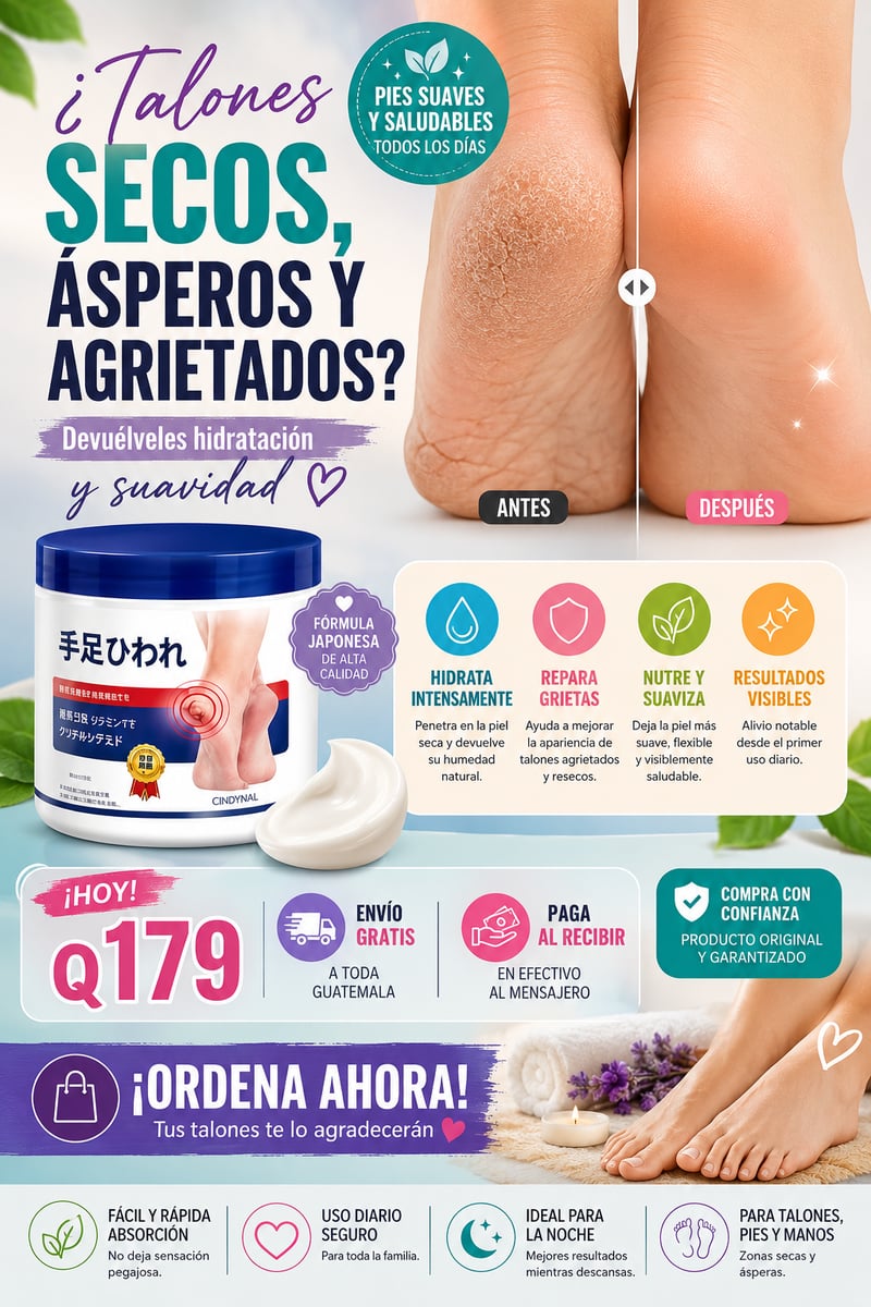 Crema Ultra Hidratante para talones