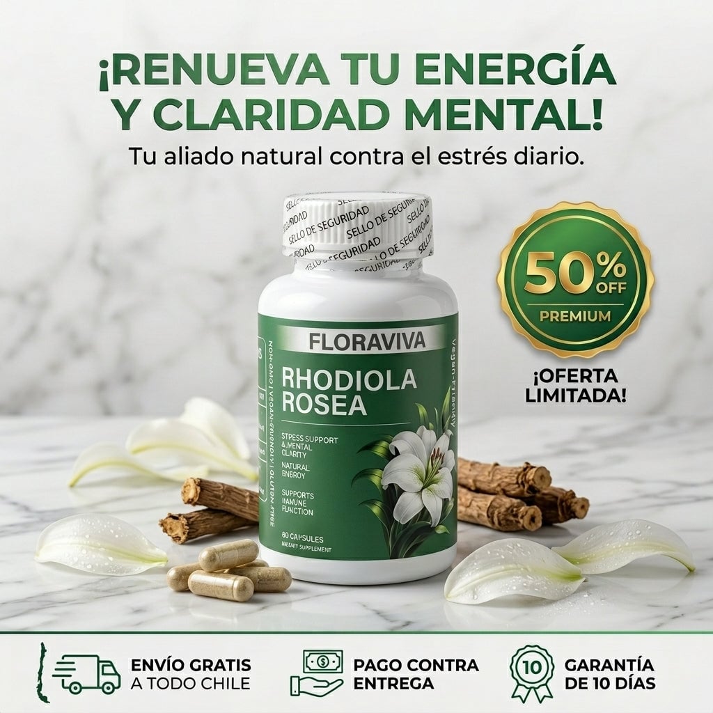 Rhodiola Rosea - Elimina Antojos Que Engordan Desde Primer Uso