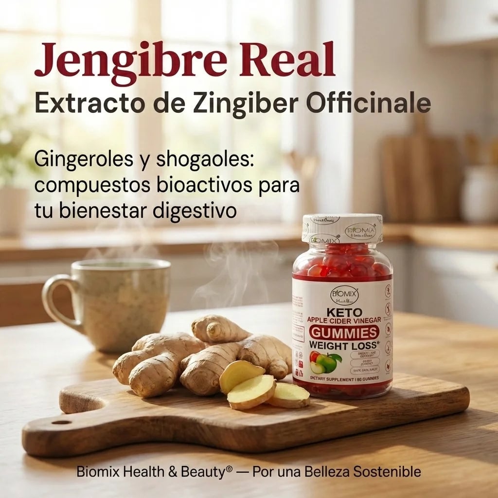 Gomitas Keto Adelgazantes Detox de Vinagre de Sidra de Manzana con la Madre Sin gluten + ENVIO GRATIS