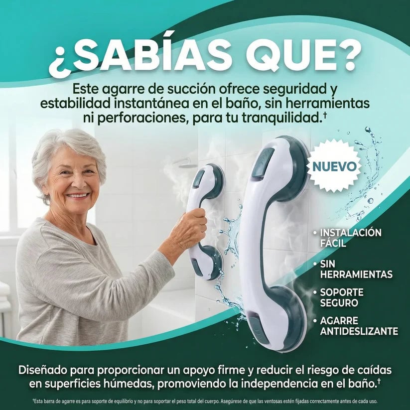 | AgarrePRO® | BARRA ANTICAIDAS 2X1