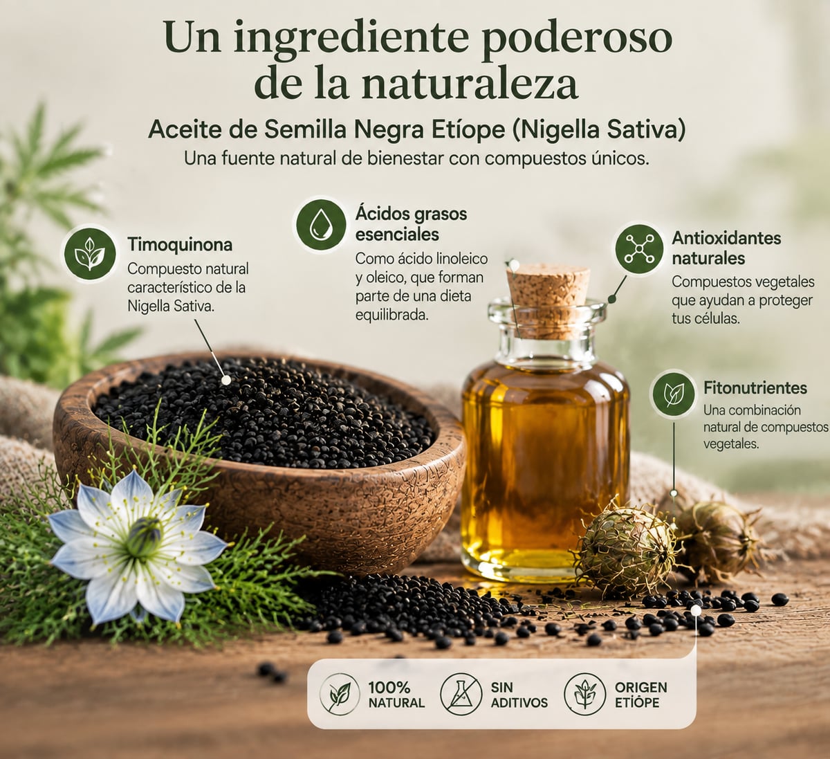 El Secreto Milenario De La Semilla Negra, Ahora En Una Capsula De Alta Potencia