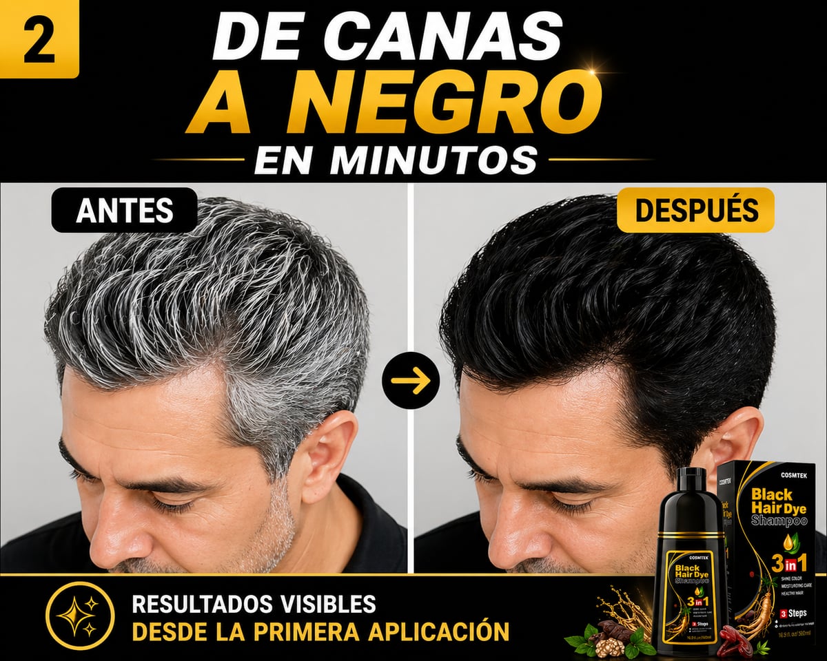 SHAMPOO TINTE CUBRE CANAS