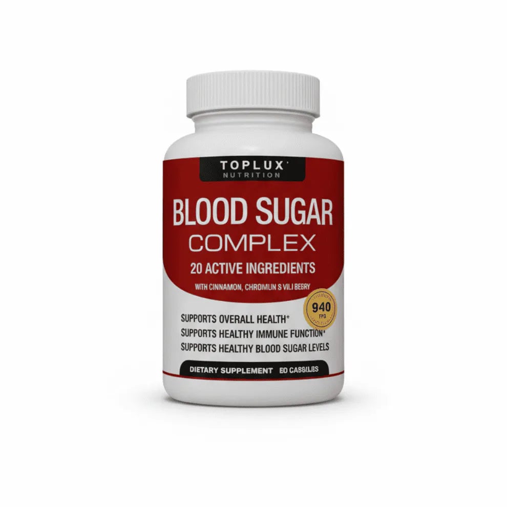 Blood Sugar Complex | Controla el Azúcar en Sangre y Evita los Picos de Glucosa Naturalmente