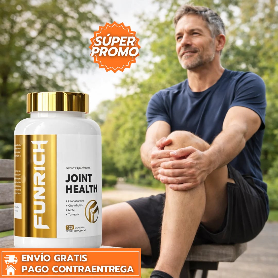 FUNRICH™ JOINT HEALTH - ALIVIO DEL DOLOR DE FORMA DEFINITIVA | ENVÍO GRATIS