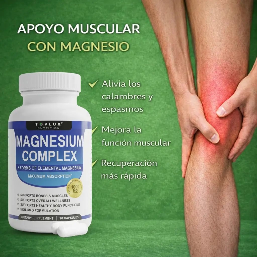 Magnesio Complex TOPLUX 8en1