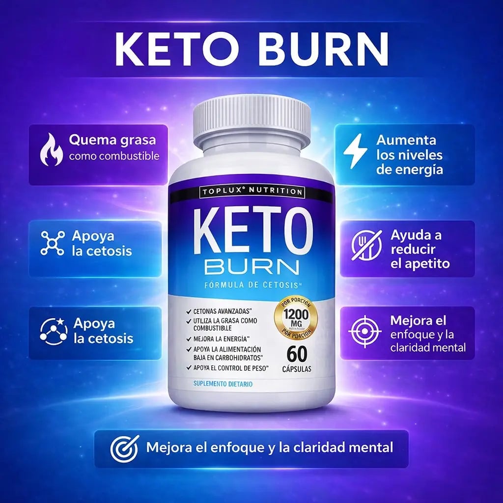 Keto Burn Adelgazante TOPLUX + ENVIO GRATIS 馃巵