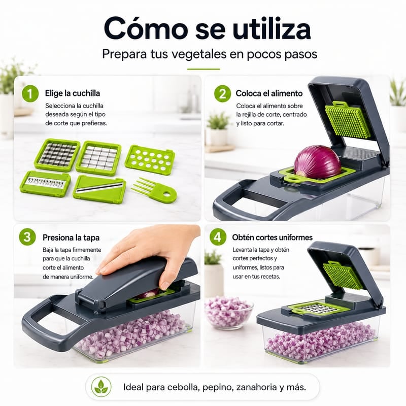 picador de verduras premium