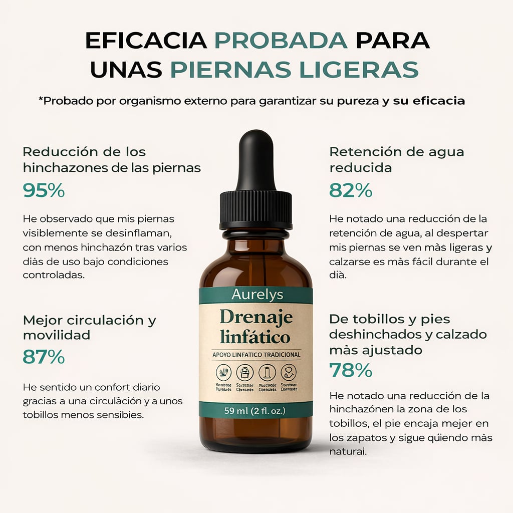 Gotas de Bienestar para Drenaje Linfático