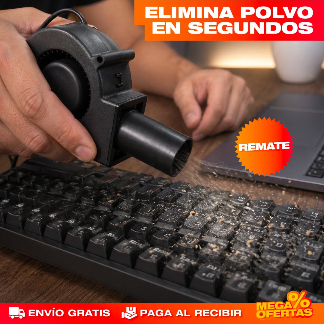 MINI SOPLADORA TURBO USB