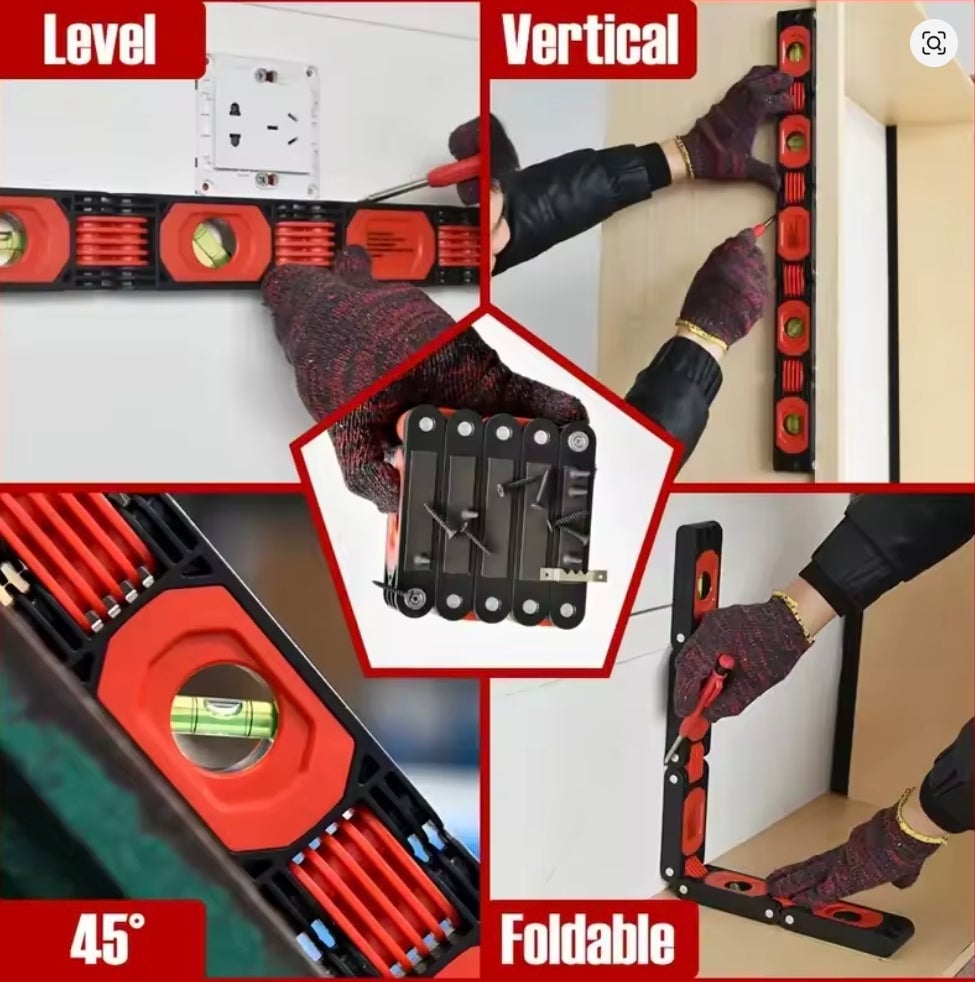 🛠️ Nivel Articulado Pro-360: Precisión en Cada Ángulo