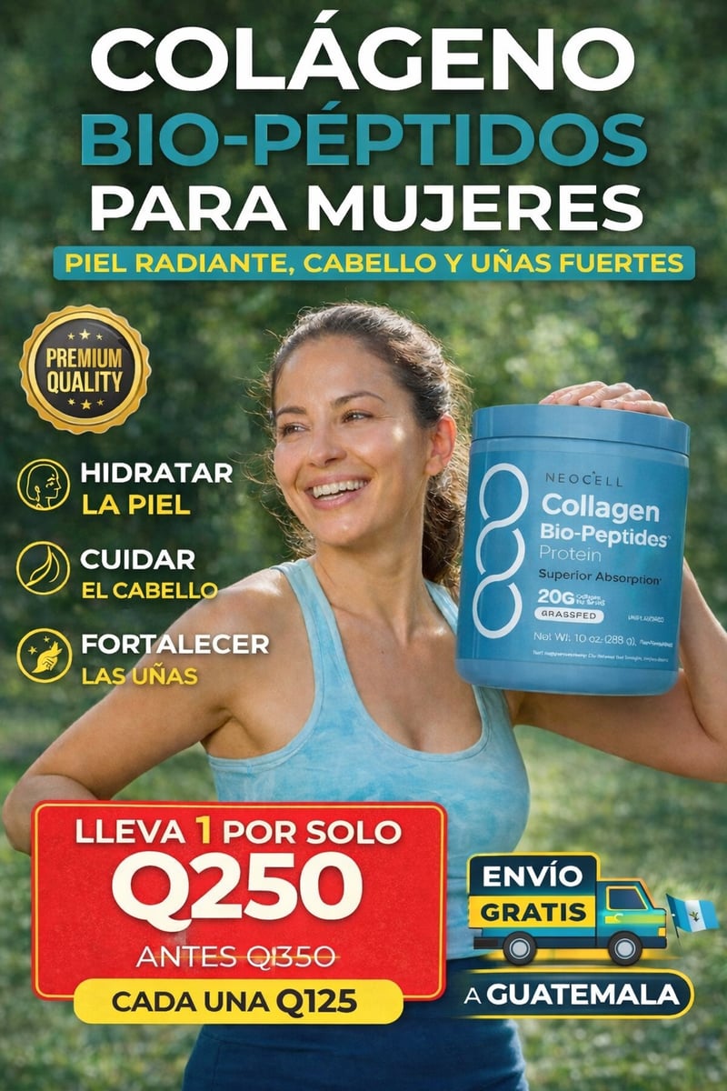 🧬 NeoCell Collagen Bio Peptides - Enfoque antiedad y Belleza ✨ + ENVIO GRATIS 🎁