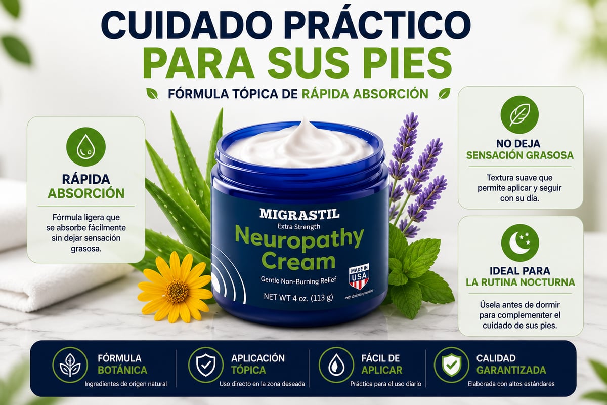 Beneficios y características de Neuropathy Cream