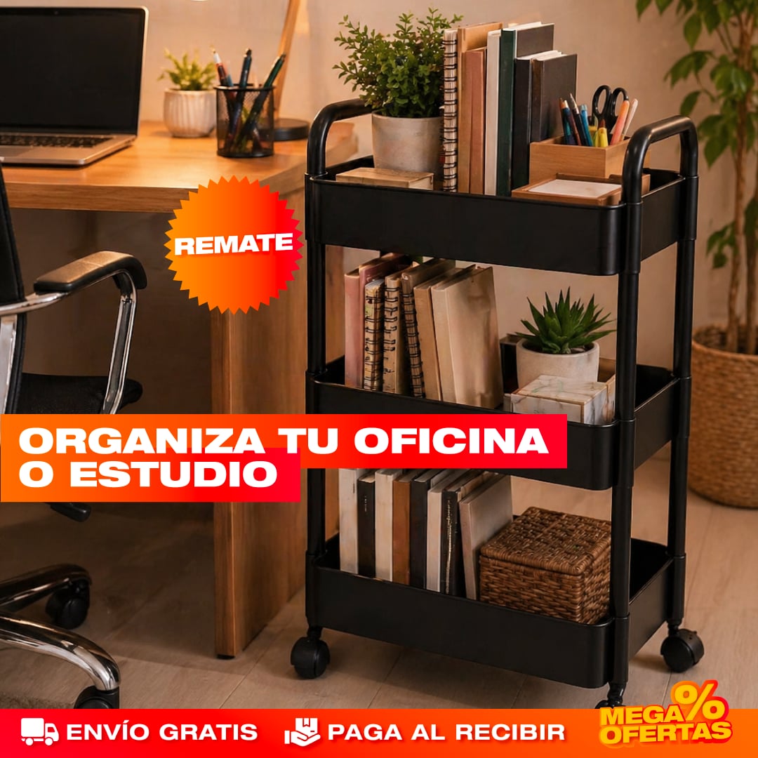 CARRITO ORGANIZADOR MULTIFUNCIONAL