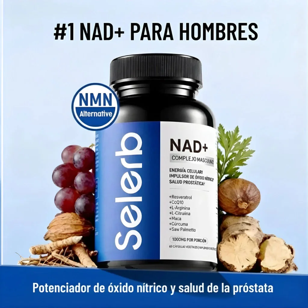 Cápsulas Complex NAD+ POTENCIADOR SEXUAL Para Hombres🍆 