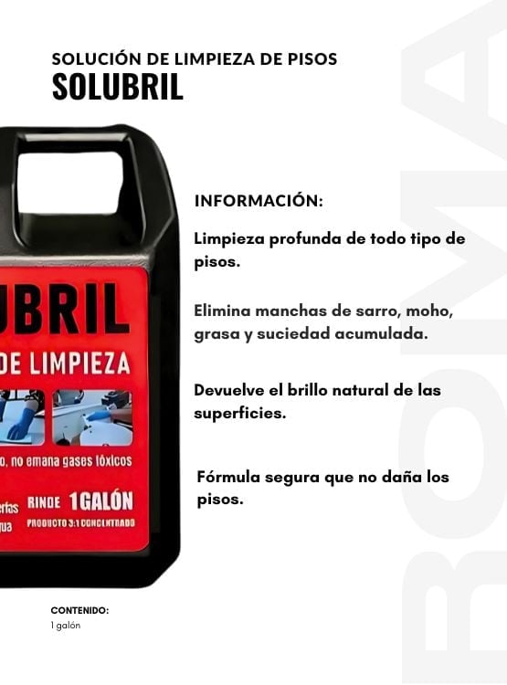 SOLUBRILHO ® Limpiador de suelos