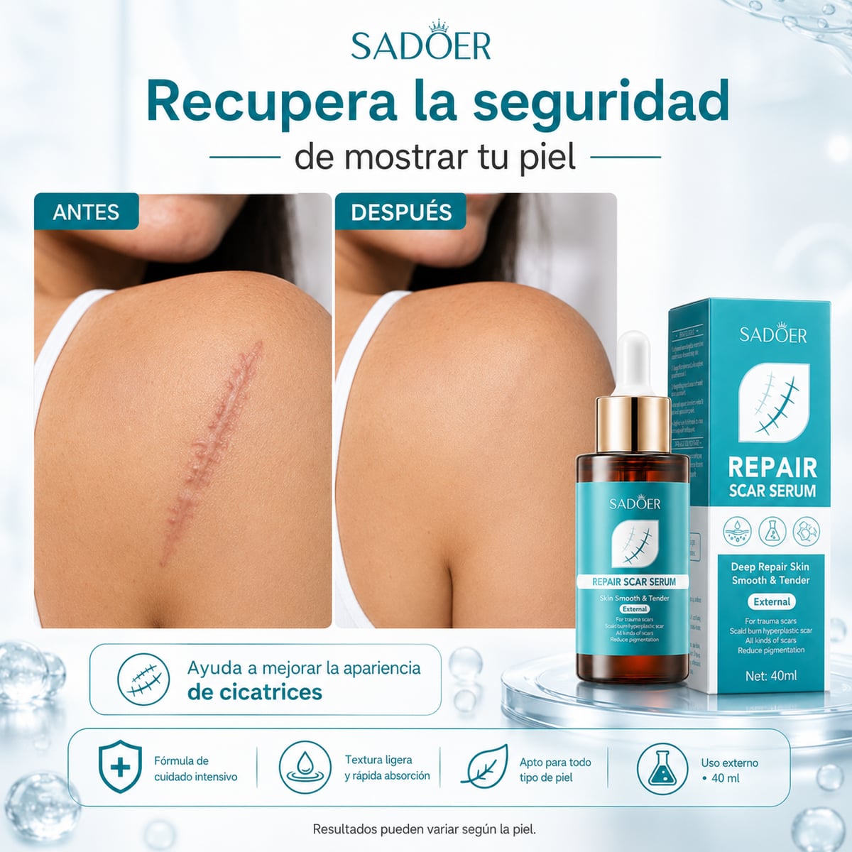 Serum Eliminador de Cicatrices