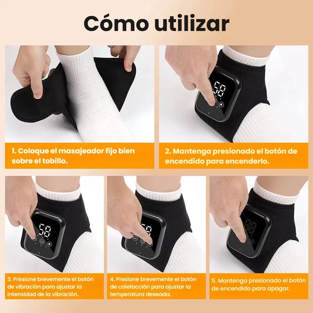 🔥 Elimina el dolor de tus pies despues de un largo dia. Masajeador termico de pies - FootCare