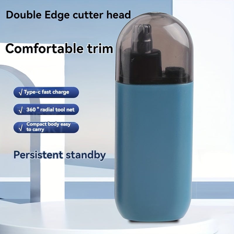 Recortador de cabello de nariz portátil recargable para hombres y mujeres
