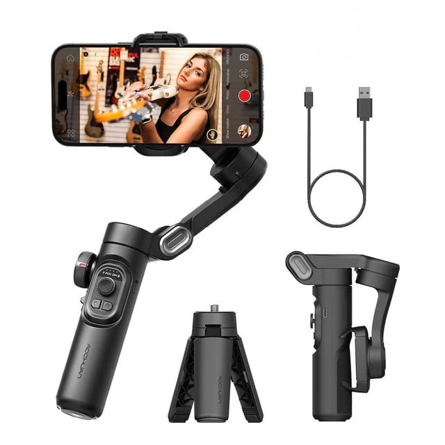 Trípode con Control Bluetooth para Selfie – Fotos y Videos Estables a Distancia