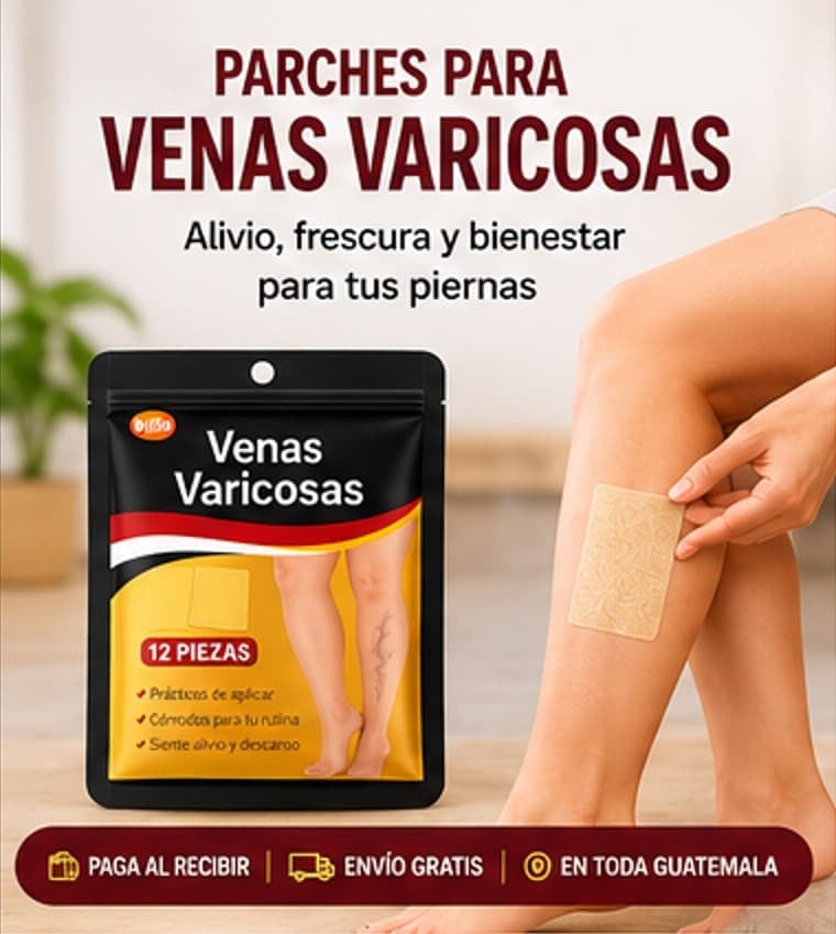 2X1🎁 PARCHES PARA LAS VÁRICES