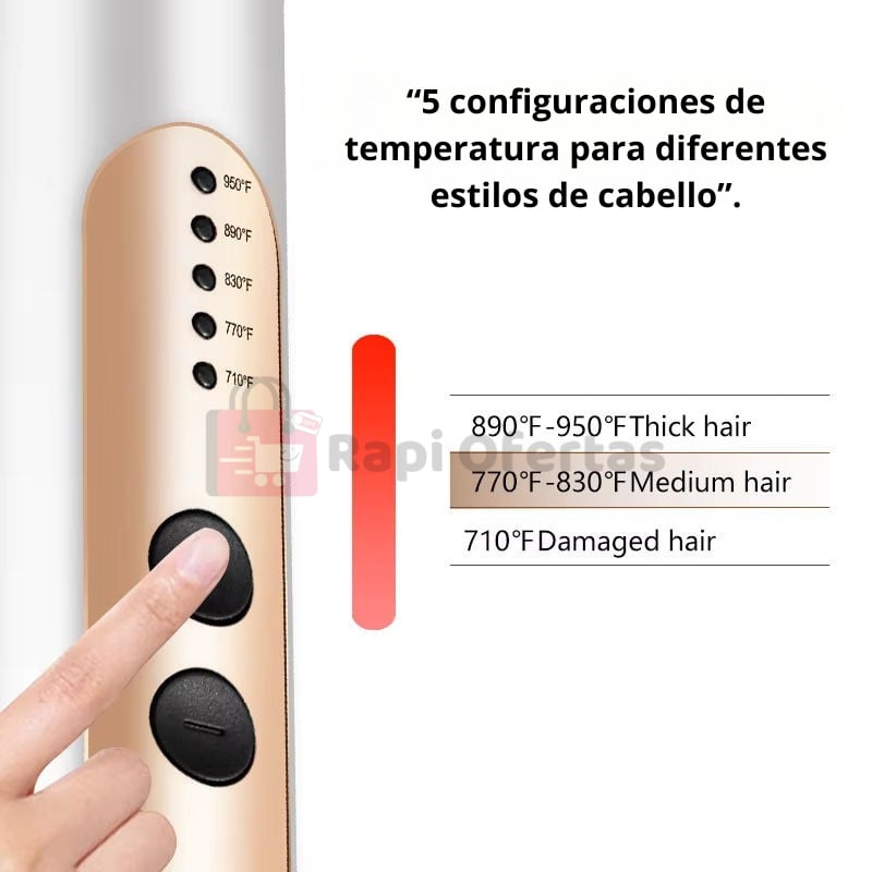 Peine Alisador - AntiFrizz Pro™