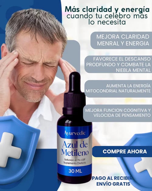 Azul de Metileno Ayurvedic Original
