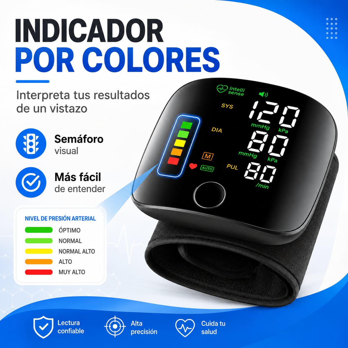 TensiCare Pro™ | Controla tu presión fácilmente desde casa