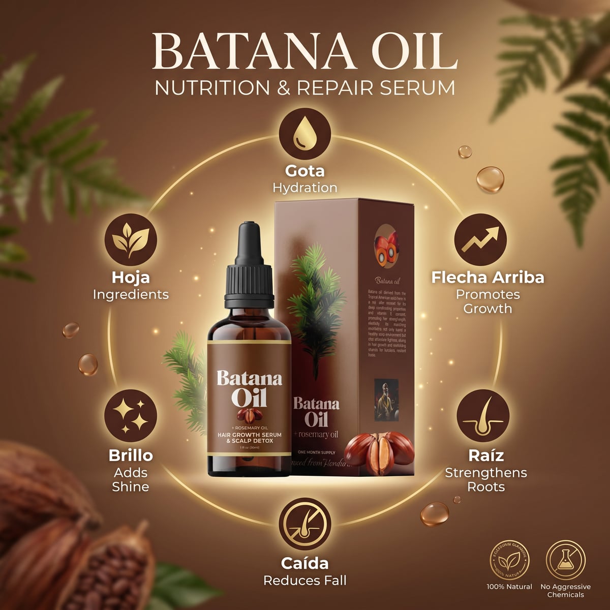 BATANA OIL - RECUPERA TU CABELLO EN TIEMPO RECORD