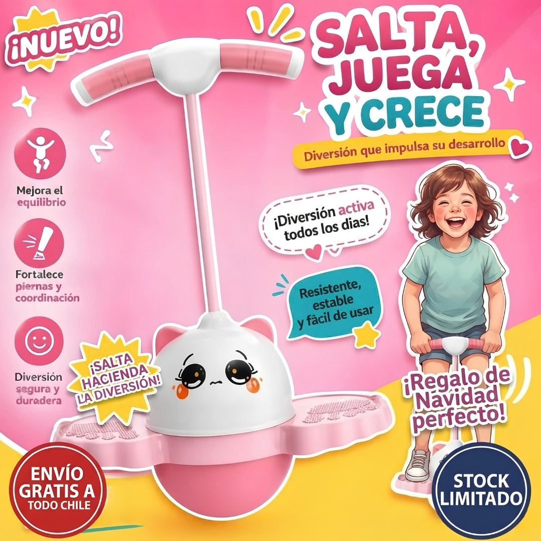 Pogo LuzMágica™ - El regalo que convierte cada salto en diversión con luces.