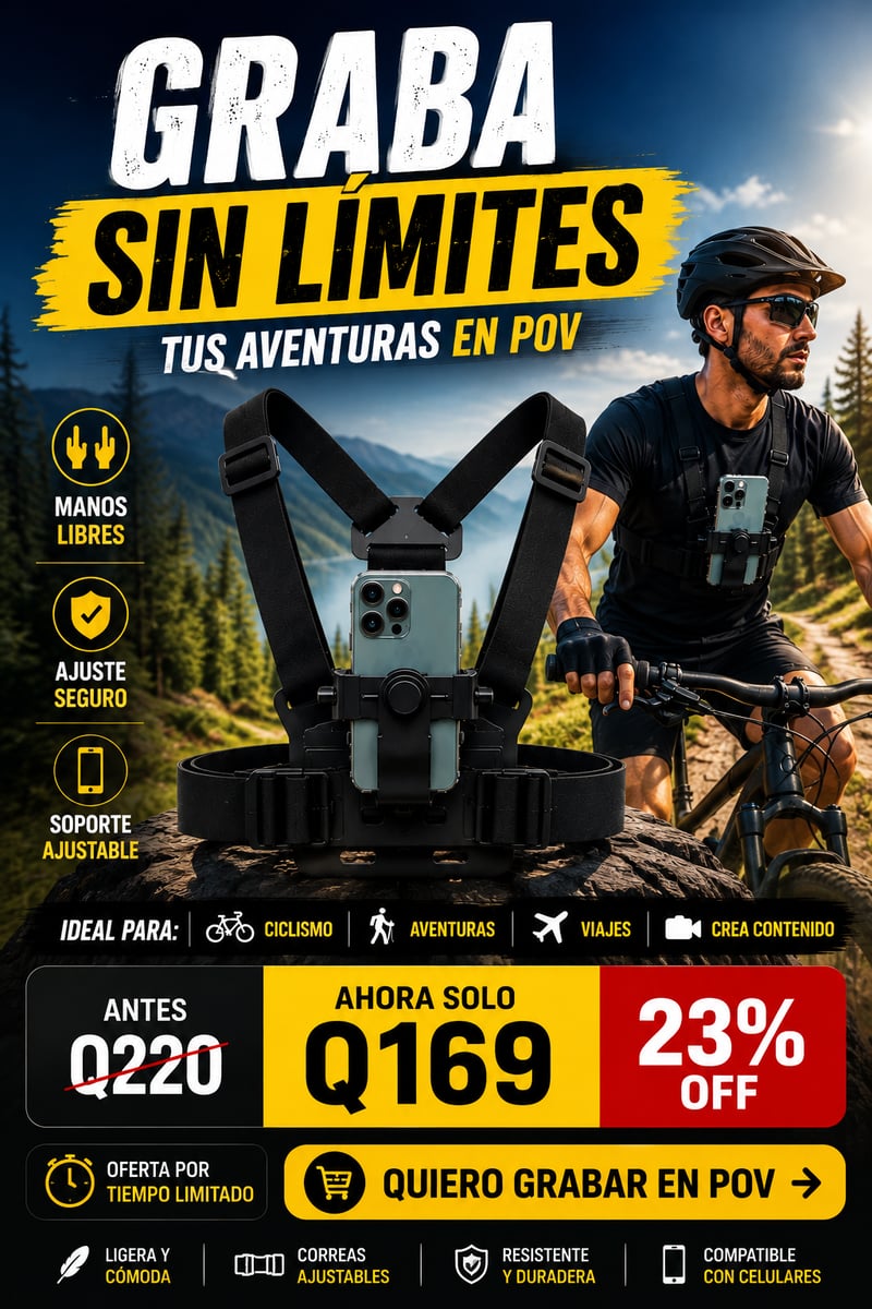 Soporte de pecho para Telefono