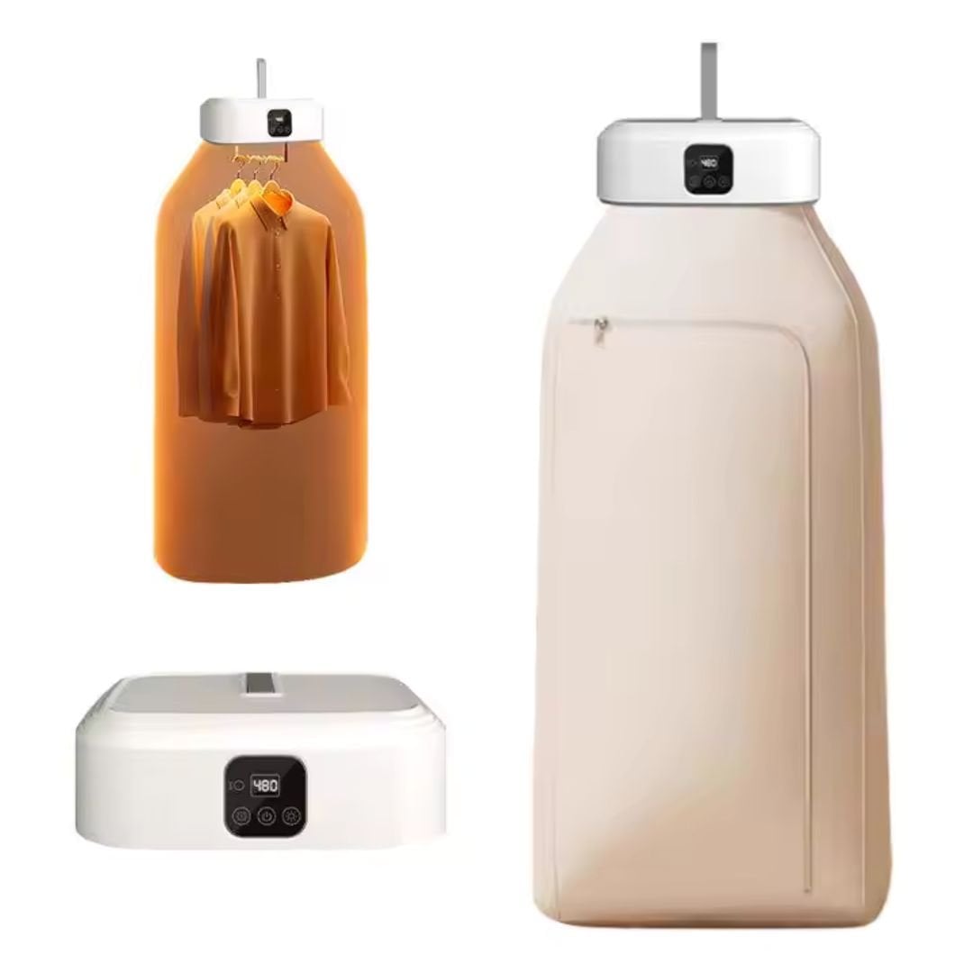 Secadora Portátil de Ropa - Bolsa Térmica / 600W / Hasta 10 kg